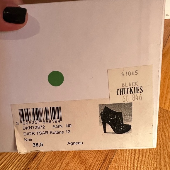 Christian Dior tsar buttine Sz 38,5 - Picture 3 of 5